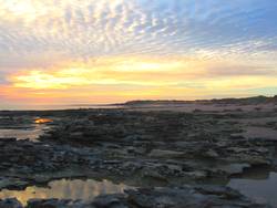 Sunset on Riddell Beach Sunset on Riddell Beach