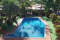 The pool at the Tropicana Inn The pool at the Tropicana Inn