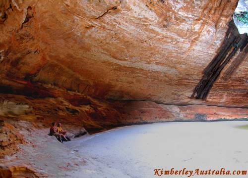 Sitting in Cathedral Gorge Sitting in Cathedral Gorge