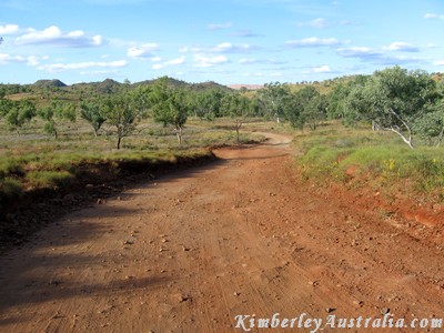 Road into the Bungle Bungles National Park Road into the Bungle Bungles National Park