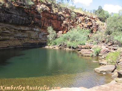 First pool of Grevillea Gorge First pool of Grevillea Gorge