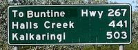 Duncan Highway Sign Duncan Highway Sign