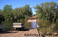 A river crossing on the Duncan Road A river crossing on the Duncan Road