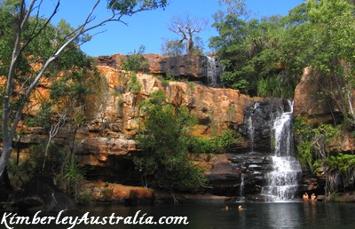 Galvans Gorge, right on the Gibb River Road Galvans Gorge, right on the Gibb River Road