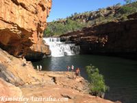 Bell Gorge, the most popular Kimberley gorge. Bell Gorge, the most popular Kimberley gorge.