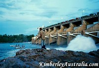 Fishing at Kununurra Diversion Dam Fishing at Kununurra Diversion Dam
