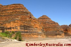 Orange domes in Purnululu Orange domes in Purnululu