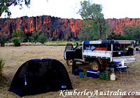 Camping at Windjana Gorge Camping at Windjana Gorge