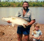 Tony's first big Barra Tony's first big Barra