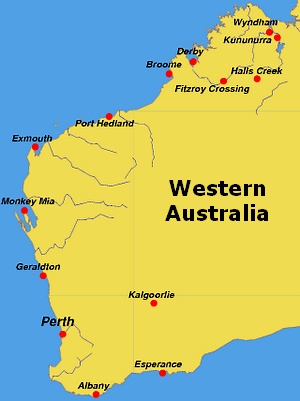 in the map below use the controls to zoom in or out to move around western australia or to switch to satellite view if you want to have a closer look