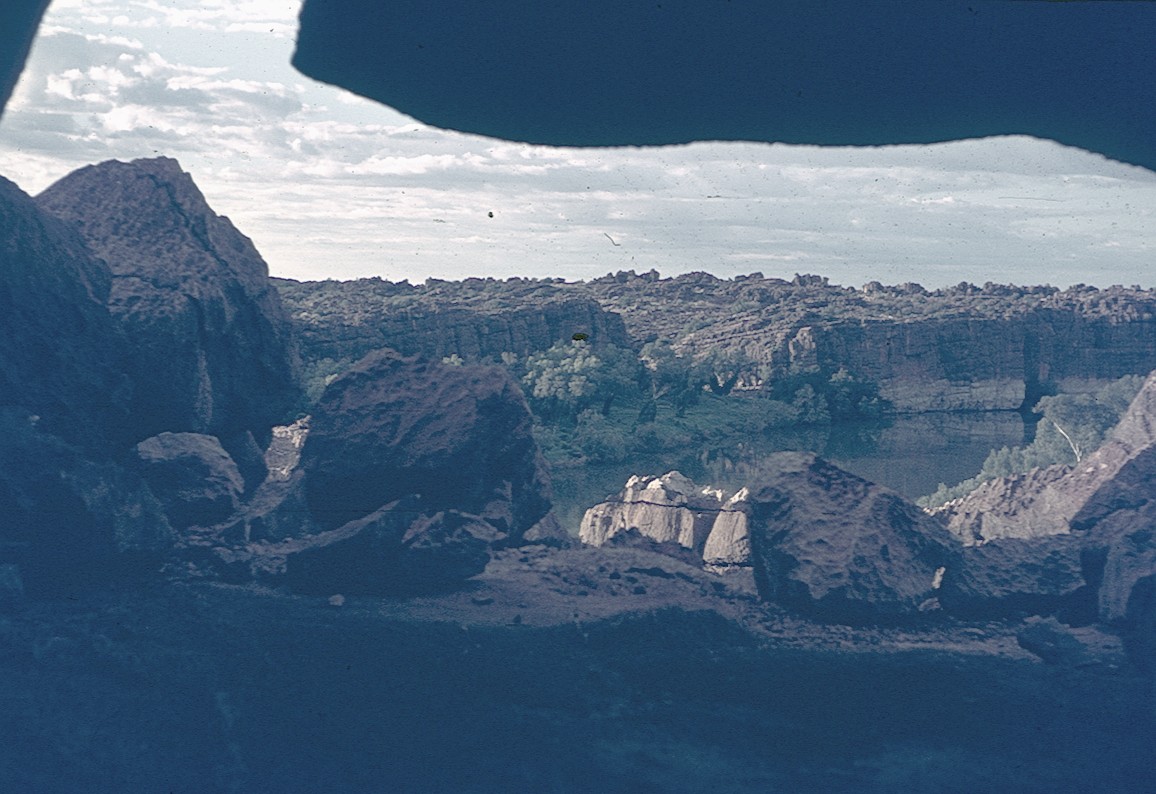 View over Geikie Gorge