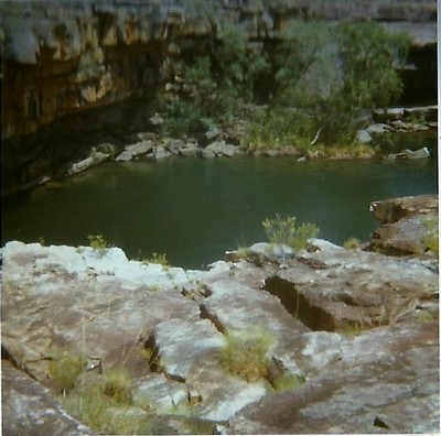 Mitchell Falls... no water running at all Mitchell Falls... no water running at all