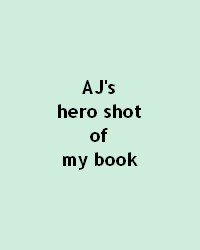 AJ's hero shot of my fabulous book