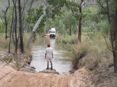 Creek crossing on way to El Questro Gorge