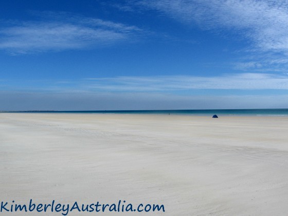 The world famous Cable Beach in Broome, Western Australia.