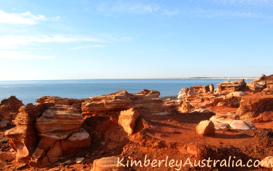 Red cliffs at Broome