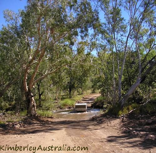 Creek Crossing on the way into the Bungles