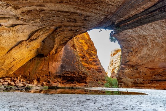 View from the back of Cathedral Gorge