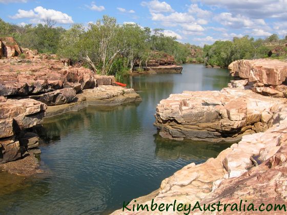 Downstream section of Dillie Gorge