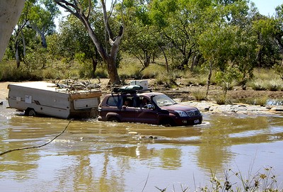 Creek crossing on the way into the Bungle Bungles