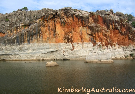 Boat tour at Geikie Gorge National Park