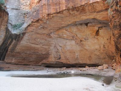 Cathedral Gorge: spot the person