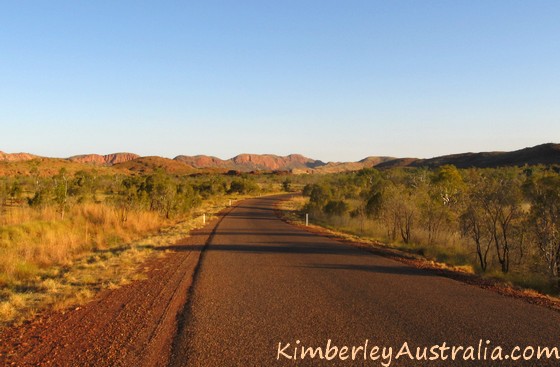 Road to Lake Argyle