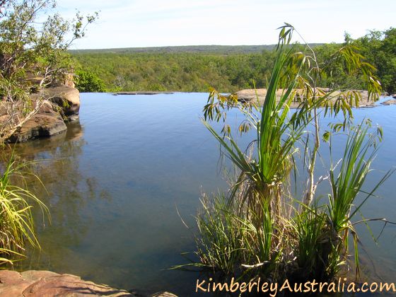 View from the top of Little Mertens Falls