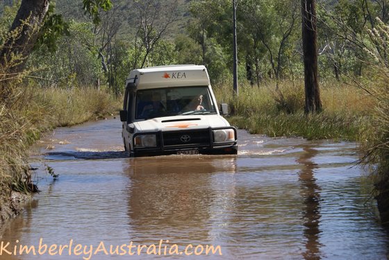 Water on the Mitchell Plateau Track