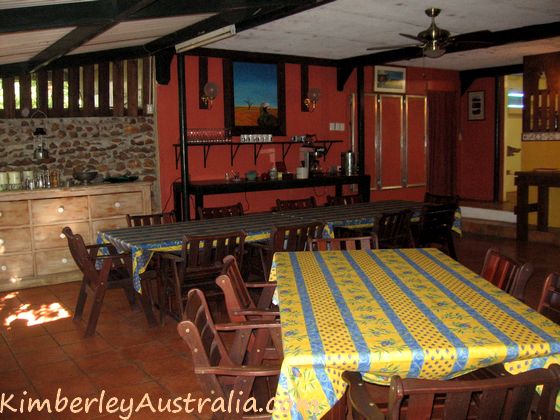 Mt. Hart Homestead dining room