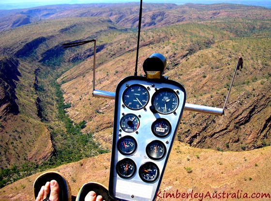 Flying over the Deception Range