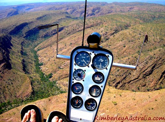 Flying over the Deception Range