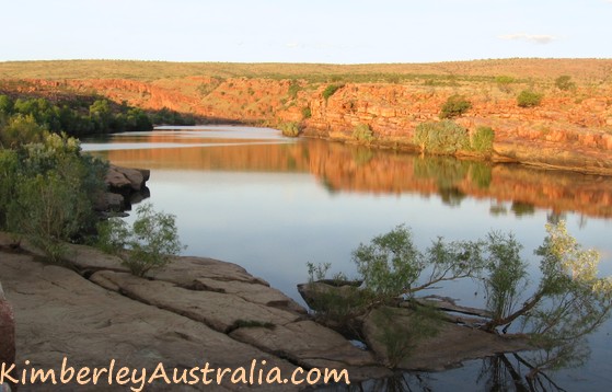 Sunset over Sir John Gorge