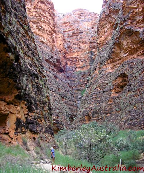 Hiking amongst the domes