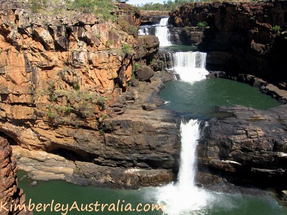 The Mitchell Falls from the lookout