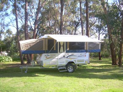 The Jayco off-road caravan