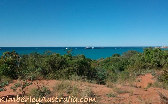 The WA coast south of Broome