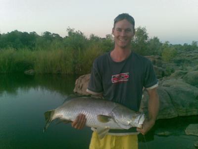 Finally a dry season barra