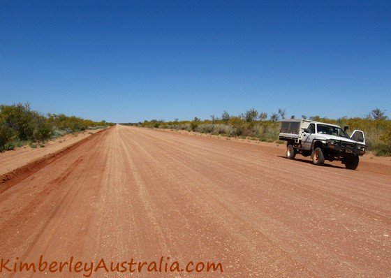 The driving distances in the Kimberley are vast.