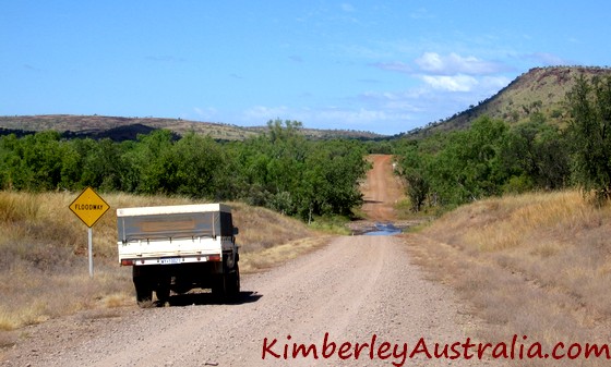 Hilly country along the Duncan Road