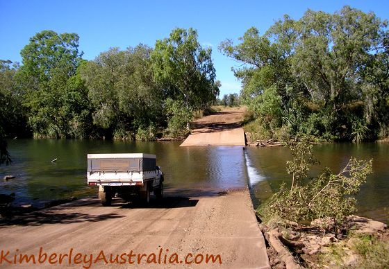 Creek crossing on Duncan Road