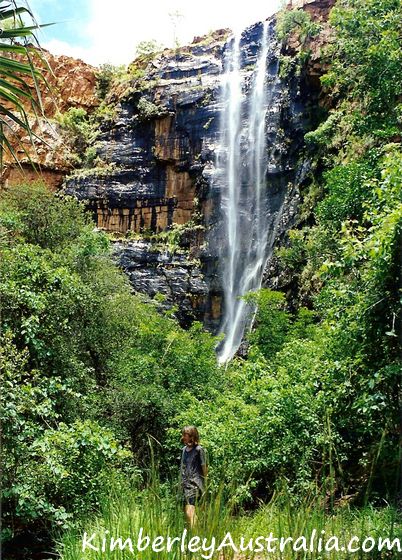 Black Rock Waterfall near Kununurra