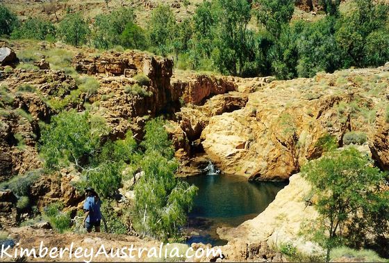 Hiking above Harry's Hole, and another pool and waterfall.