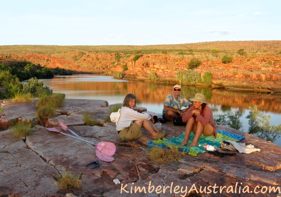 Sunset at Sir John Gorge