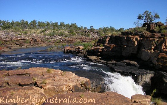 Looking up the Mitchell River