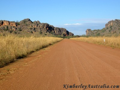 Western end of the Gibb River Road: Inglis Gap